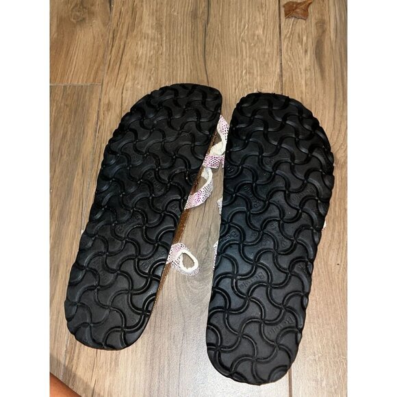 Betula By Birkenstock Pink Strappy Slip On Women's Sandals Size 42/11 - Picture 6 of 6